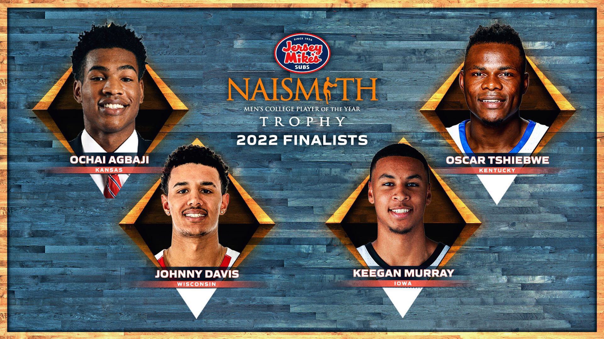 Kansas Jayhawk Fans on Twitter "Ochai Agbaji has been named 1 of 4