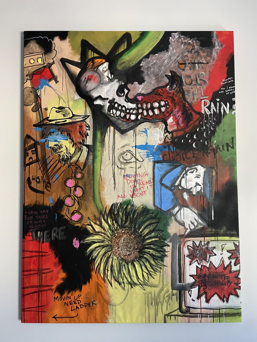 Growing Down (2022)

all hung up.. blood, sweat and tears included.

#abstractart #nftart #NFTCollection #cryptoartist #NFTCommunity #NFTartwork