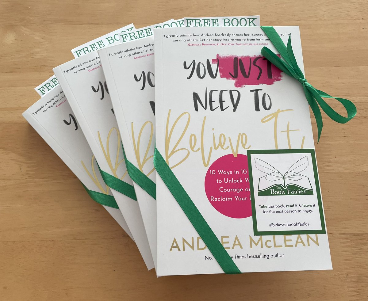 Jennifer (@jennife09761350) on Twitter photo The Book Fairies are harnessing the power of positive thinking today with <a href="/andrea_mclean/">Andrea McLean</a>’s  book - #YouJustNeedToBelieveIt! Who will be lucky enough to find this gem of a book in #Edinburgh?
 #ibelieveinbookfairies 
@officialtgiof  @hayhouseuk <a href="/the_bookfairies/">The Book Fairies</a> <a href="/BookfairiesEdin/">The Book Fairies Edinburgh</a> The Book Fairies are harnessing the power of positive thinking today with <a href="/andrea_mclean/">Andrea McLean</a>’s  book - #YouJustNeedToBelieveIt! Who will be lucky enough to find this gem of a book in #Edinburgh?
 #ibelieveinbookfairies 
@officialtgiof  @hayhouseuk <a href="/the_bookfairies/">The Book Fairies</a> <a href="/BookfairiesEdin/">The Book Fairies Edinburgh</a>