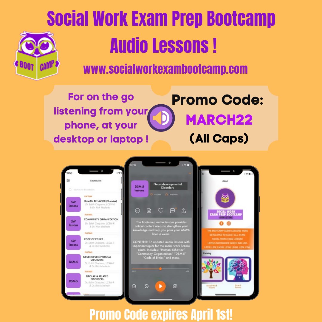 LmswExamPrep's tweet photo. Social work month promo! https://t.co/4dR4k0O6tF