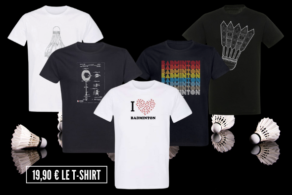 Badminton21's tweet photo. 👕 Des t-shirts pour votre sport préféré ? 🏸
https://t.co/ersiSi8PrE https://t.co/TH0biWZGFm