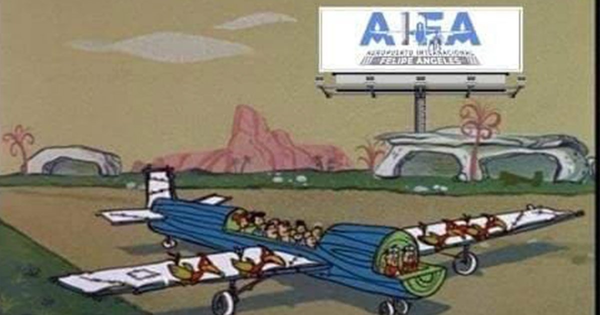 VicenteFoxQue's tweet photo. El aeropuerto del bienestar. https://t.co/daVXq9jEea