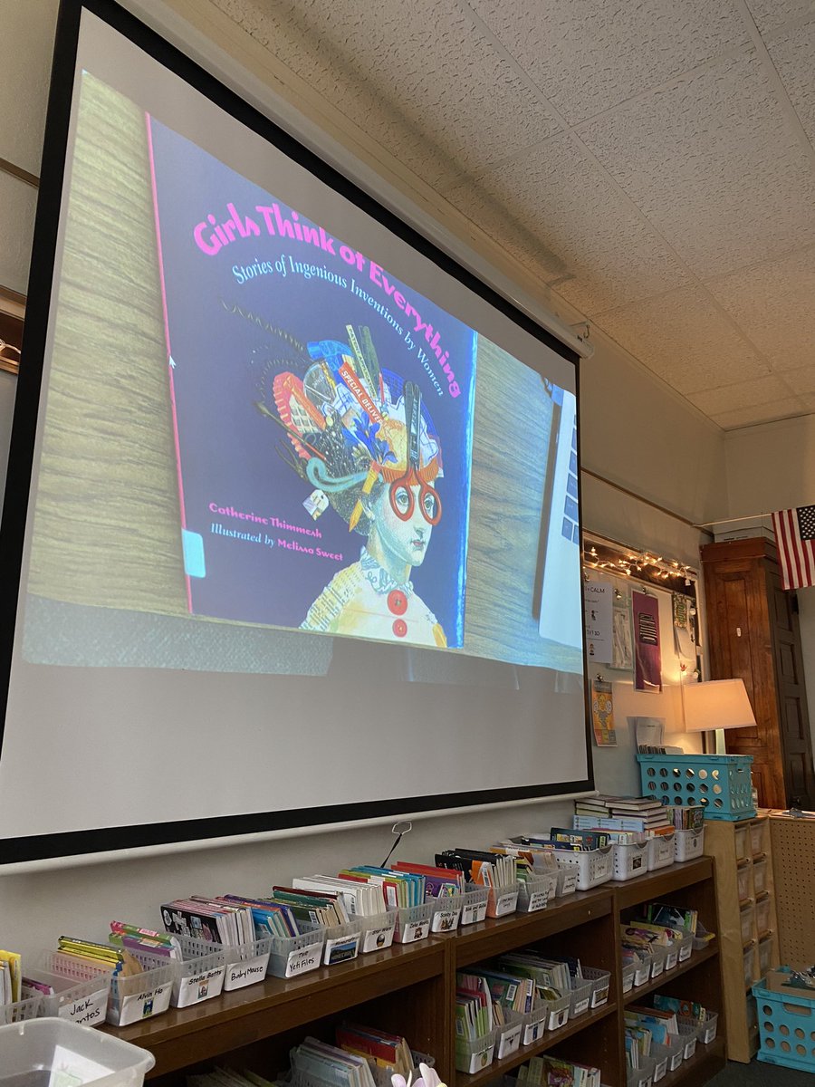 ShellyVM20's tweet photo. Visited a 4th grade class today with an awesome teacher @CourtHanley4!!!  Learning about how women changed the world!  #WomensHistoryMonth Thanks for inspiring young girls to create the future, Courtney! https://t.co/WvO1ecEA7z