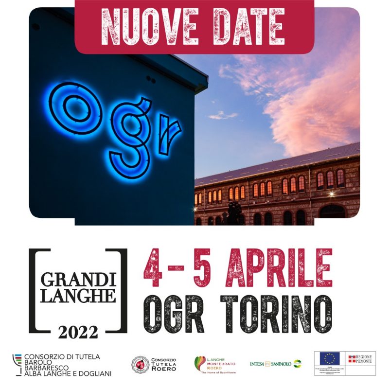 #grandilanghe2022 🍇 Le eccellenze di Langhe e Roero ti aspettano lunedì 4 e martedì 5 aprile 2022 alle #OGR di Torino @ogr_torino