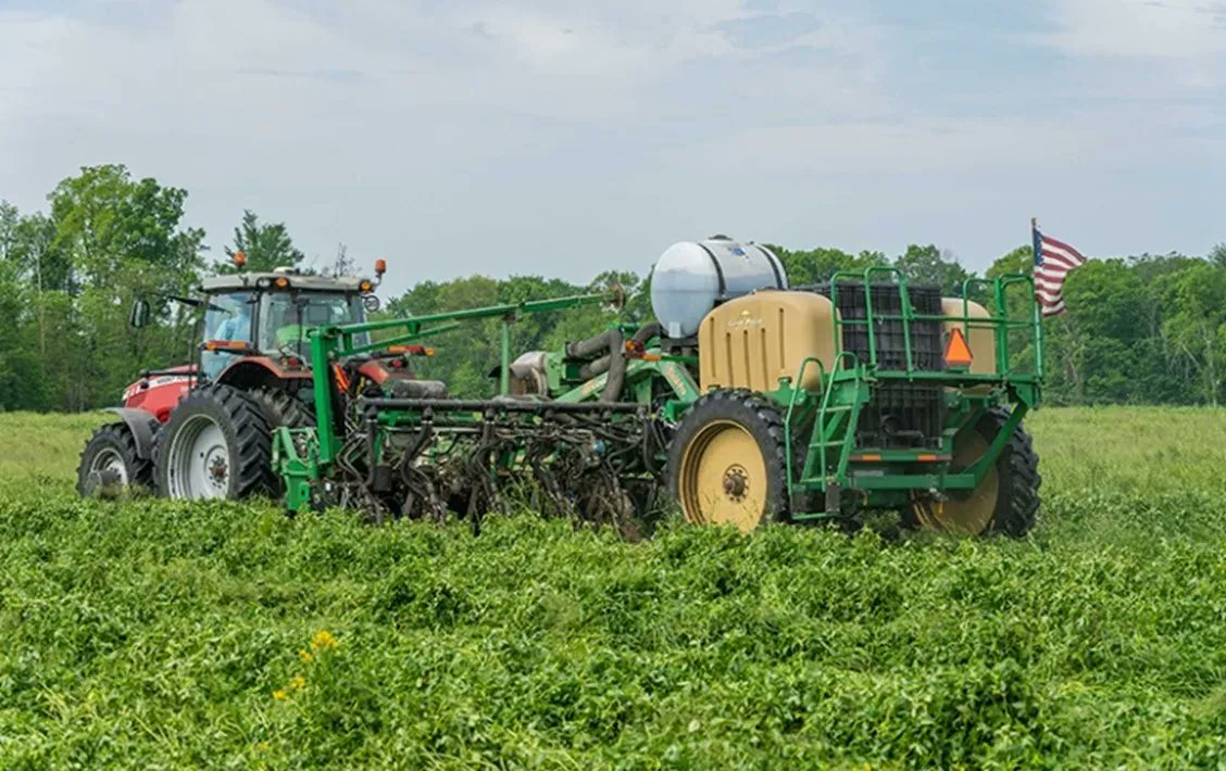 MoCoSWCD's tweet photo. Climate change is happening. As we celebrate #NationalAgDay today we must commit to working together to combat its harmful impact by implementing climate-smart agriculture practices such as no-till and cover crops. https://t.co/qBrRvbel2Y https://t.co/p6mK0agGPS