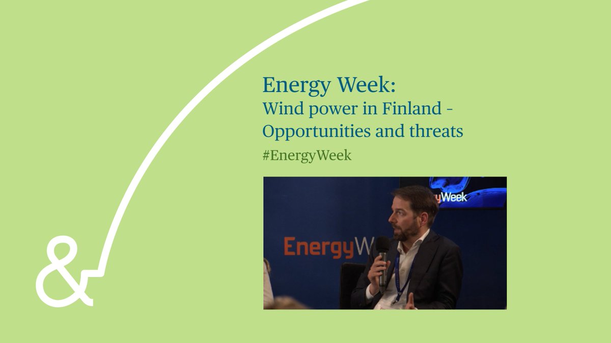 twobirdsenergy's tweet photo. It was great to see Lars Kyrberg talking at @EnergyVaasa today. To watch the recording click here: https://t.co/ye3OElAfBo

#EnergyWeek #WindPower https://t.co/cERUjqscxq