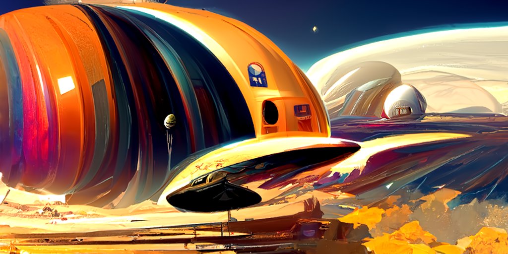 teodorasworks's tweet photo. For the first time today I dabbled with a bit of AI generated art. Obviously still figuring out how to write good prompts, but I'm having a lot of fun!

+ thanks to the tutorials of @dvsch and the Google Colab Notebook by @Somnai_dreams, getting started is super super easy. https://t.co/9DtJDEaDhq