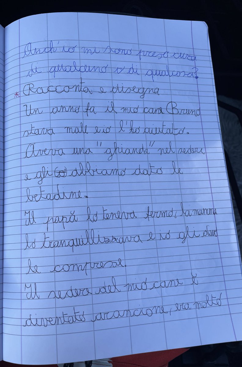 ambragaravaglia's tweet photo. Io lo sapevo che con i primi temini sarebbero iniziati i problemi. 

“La maestra mi ha fatto mettere ghianda tra virgolette perché non capiva”. Chissà come mai. 

Ok. https://t.co/r6Ces7rSVz