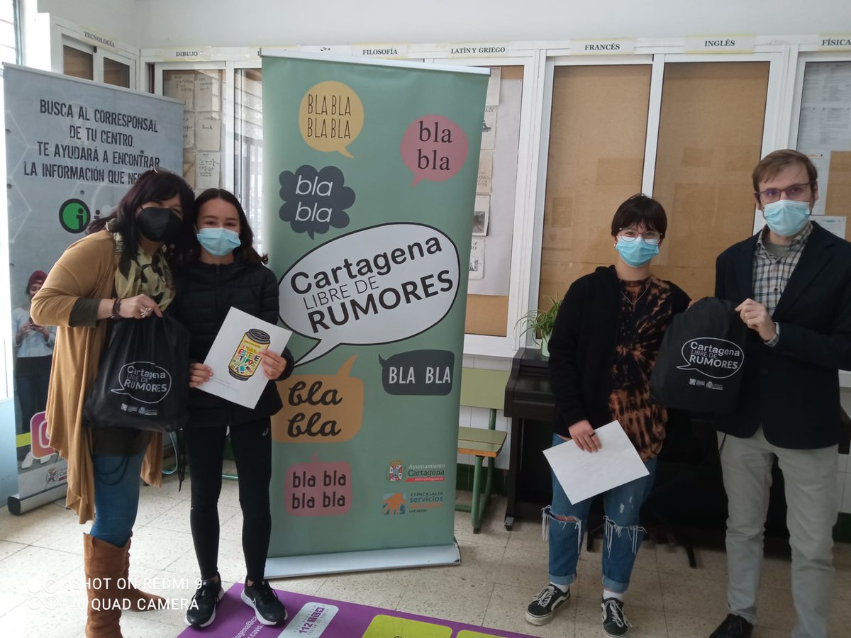 antirumores_ct's tweet photo. Más fotos de los/as ganadores/as del concurso "Las etiquetas son para las latas". https://t.co/qSPkar1hk7