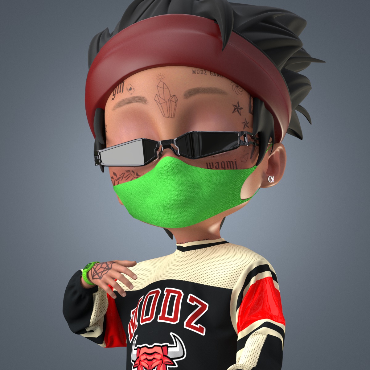 MDGEMSCOLLECTOR's tweet image. I am also from the BULLS team 😜🤟
#Modz3DEvolution
#ModzGang
@TheModzKids 
@chicagobulls 
#NFTCommunity 
#NFTCommmunity 
#NFT 
@chicagobulls