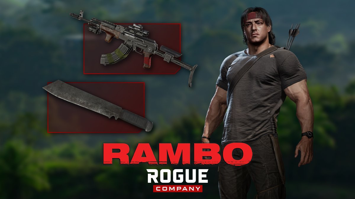 Rogue Company introduces a crossover with Rambo