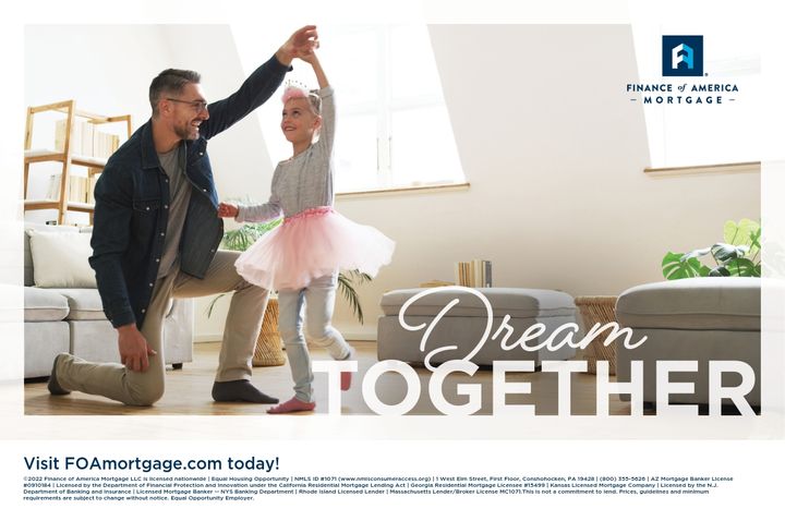 FOAMortgage_WA's tweet photo. Finance of America Mortgage is in the business of helping homeowners achieve all of their homebuying dreams. Even if you don’t quite know what that next dream is, we may be able to help. Visit https://t.co/Xbu5P0g8xC today to learn more.

- https://t.co/OeJiMUdadh https://t.co/kcrgZPJAx2