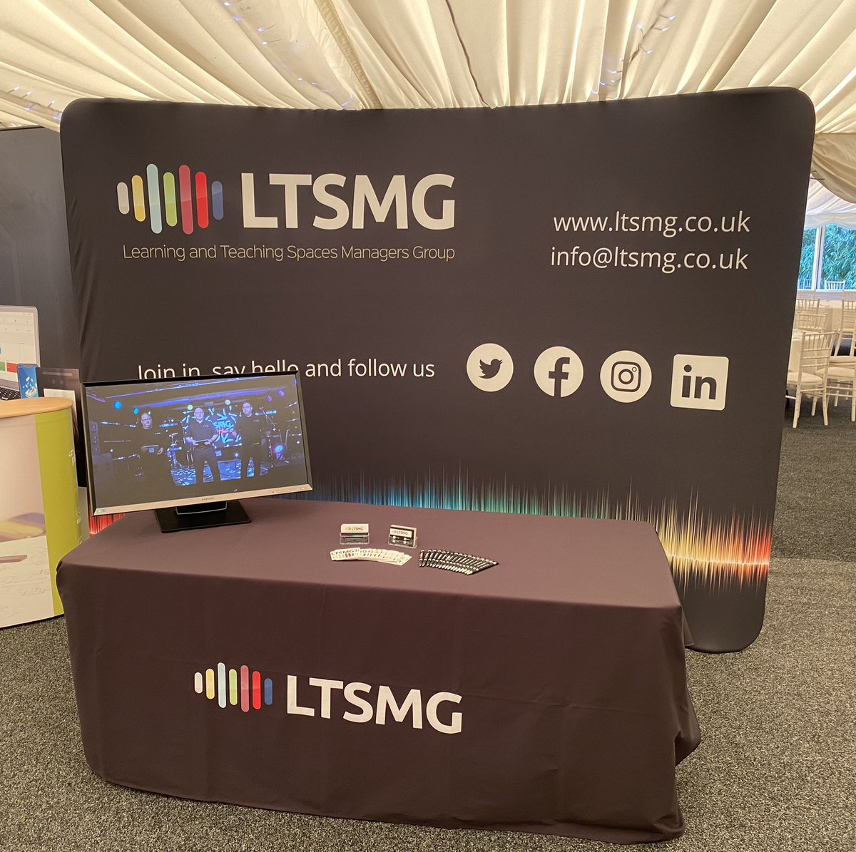 Set up and ready for #ISCVEx <a href="/ISCVELtd/">ISCVE Ltd</a> tomorrow