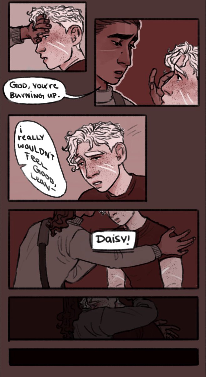 the_dark_call's tweet photo. daisira//
oh no, it's the "i'm horny for you" curse!! let's pass out about it #pyfweek #DoNotArchive
2/7 https://t.co/jwnrUpeADn
