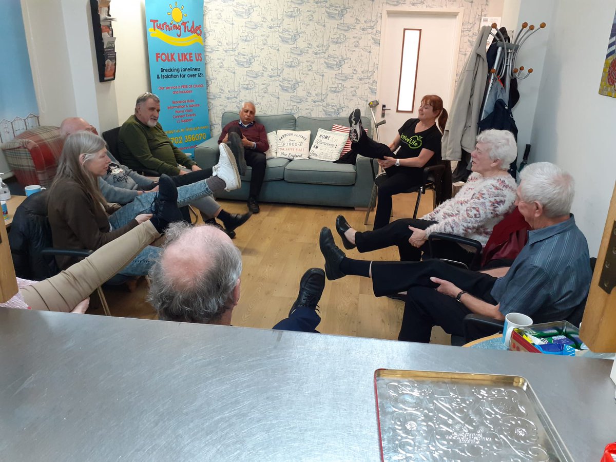 🦵 Our Folk Like Us members had a great time learning from Active Life about how to keep balanced and strengthen their legs to prevent falls

🏷️ Thanks for stopping by with all of the fantastic teachings <a href="/ActiveLifeESSEX/">Active Life</a> 

<a href="/Turning_Tides/">Turning Tides Team</a>