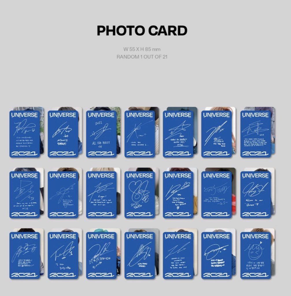 🎀 แจกบั้มเต็ม ไม่แกะซีล universe 2021🎀
rtw ♡´･ᴗ･`♡♥︎
2 คน สุ่มวันที่ 24/03/2565🍑
#ตลาดนัดnct