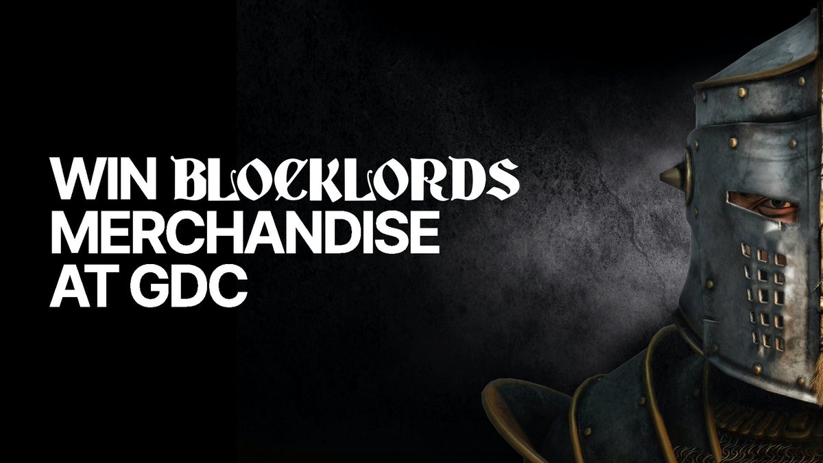 Want to hang out with #BLOCKLORDS at <a href="/Official_GDC/">GDC Festival of Gaming</a>? 👋

We're at booth SS49, why not try out our AR experience?! 

Once you've hit the pose and transformed into your very own Lord or Lady, share it on Twitter &amp; be sure to tag <a href="/BLOCKLORDS/">BLOCKLORDS</a> for a chance to win your own great helm!