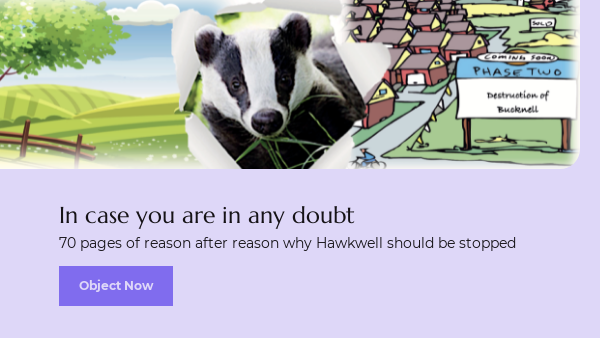 HawkwellVillage's tweet photo. 70 pages of reason after reason as to why Hawkwell should be stopped now.

More info https://t.co/dbWcsZLhUt

#HawkHell #HawkSprawl #StopHawkwell

 - https://t.co/MSprrndqZH https://t.co/fbJidLokKw