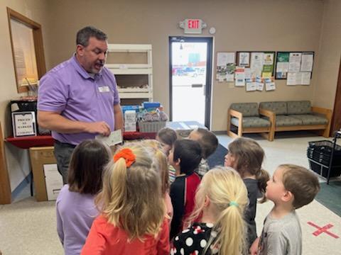 Yesterday we had a very special group of young donors from Trinity Nursery School stop by to drop off their amazing donation of 115 lbs of food and a check for $560. All of this to help support those we serve in Steele County. Little hearts making a big difference! #MNFoodShare
