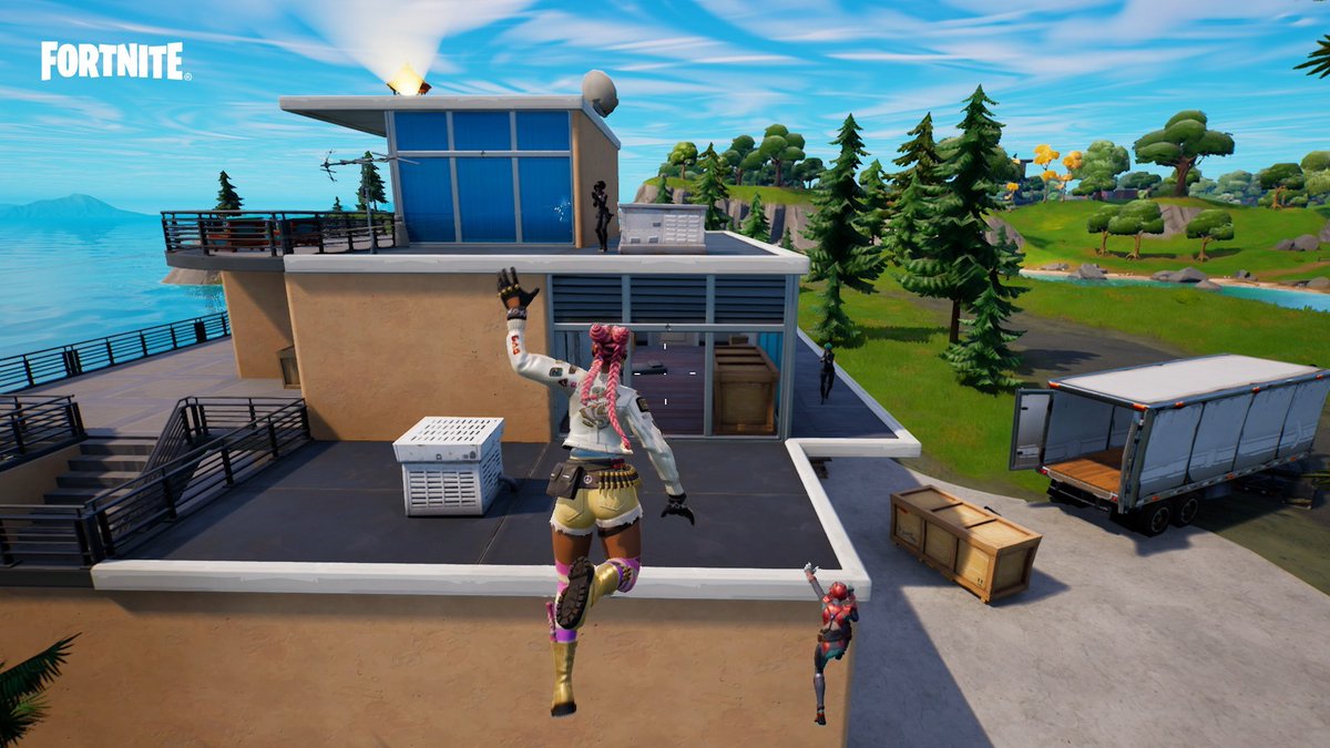 FortniteBR's tweet photo. Players have spent over 7.8 billion seconds sprinting during the first 3 days of Season 2! #Fortnite https://t.co/yEslZS4OYb