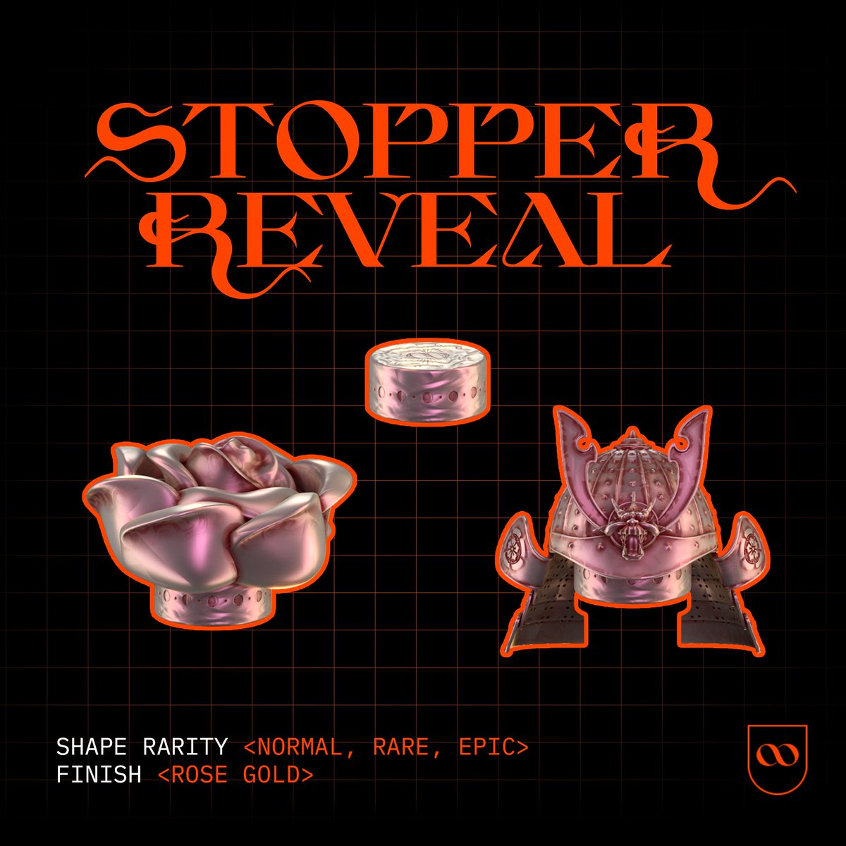 New week, new exclusive reveals.

🌹 Here are all the Knight of Roses stoppers that can get on your bottle.

Which one is your favorite?