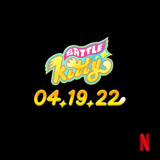 Paul_Layzell's tweet photo. Wow! What a way to wake up this morning… the cat is out the bag! Battle Kitty is coming to your screens April 19th 2022 ✨🎀✨ #Netflix #BattleKitty https://t.co/j7NSKv7fFw