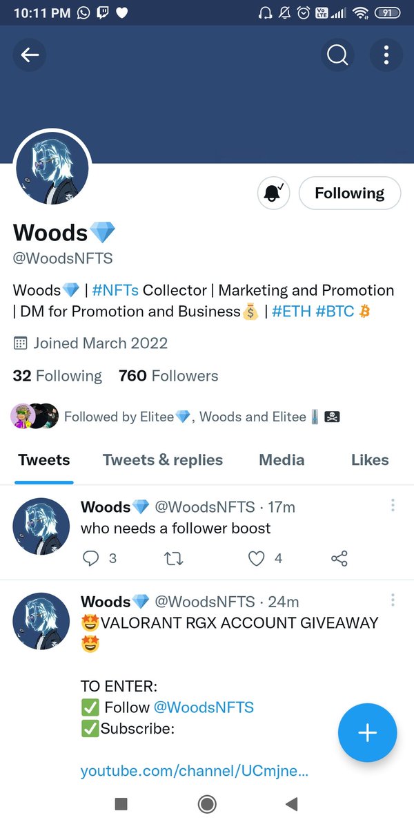 fredrikbsckman's tweet photo. @woods20k @WoodsNFTS Done pls me https://t.co/UMaH1BNuEc