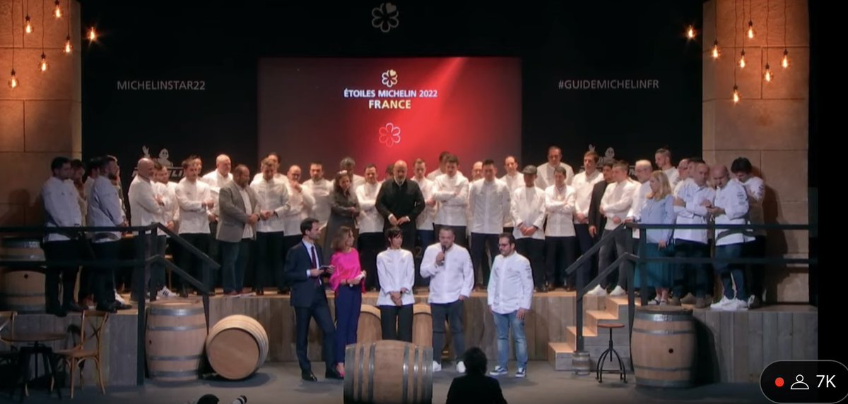 AFtravels's tweet photo. Viewing tonight of #MICHELINStar22 #MichelinGuide #MICHELINguideFR https://t.co/5m9pek3oNv