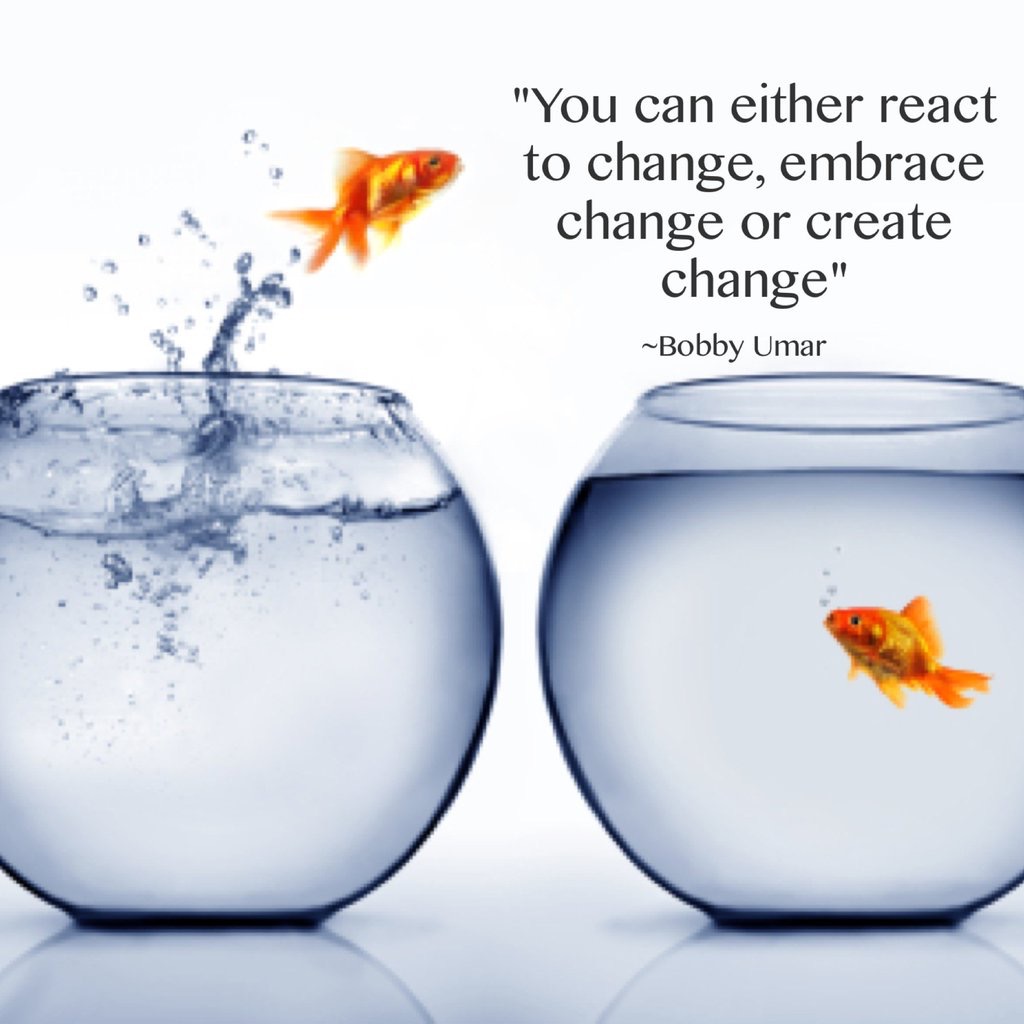 Things don't just happen, they're made to happen.
Either you're reacting, or making things happen.