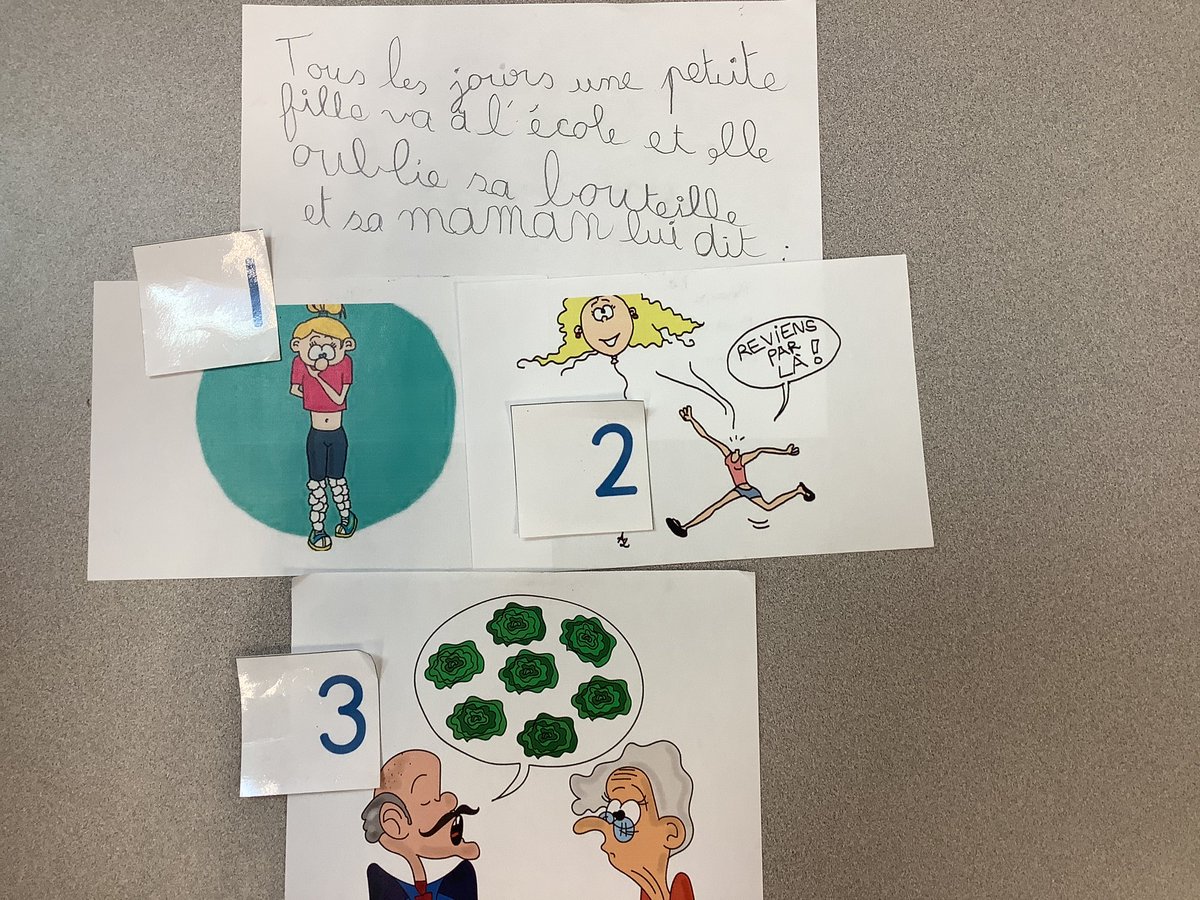 Lisez notre histoire et devinez de quelle expression il s’agit :
1- Tu as les jambes 🦵🏻en coton.
2- Tu as la tête 👧🏼 en l’air.
3- Tu racontes des salades🥬🥗.
Marcus, Anaya et Audrey
#LaSemaineDeLaFrancophonie