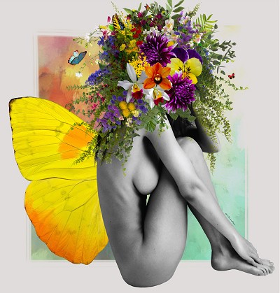 ✍🏻... 

           ...TUS🍃
    SILENCIOS🍃
     HOSPEDAN🍃      
            POEMAS🍃
                         EN🍃
                      FLOR🍃

(FOTO-COLLAGE DE ANA PAULA HOPPE)
