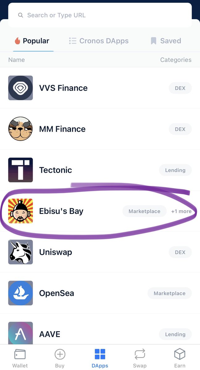 EbisusBay's tweet photo. Thank you @CryptoCom DeFi team for adding #EbzBay to the popular section of the app! 🙏🏻🚀

Each chapter of this story is better than the last ♥️ https://t.co/byUVwLAg1B