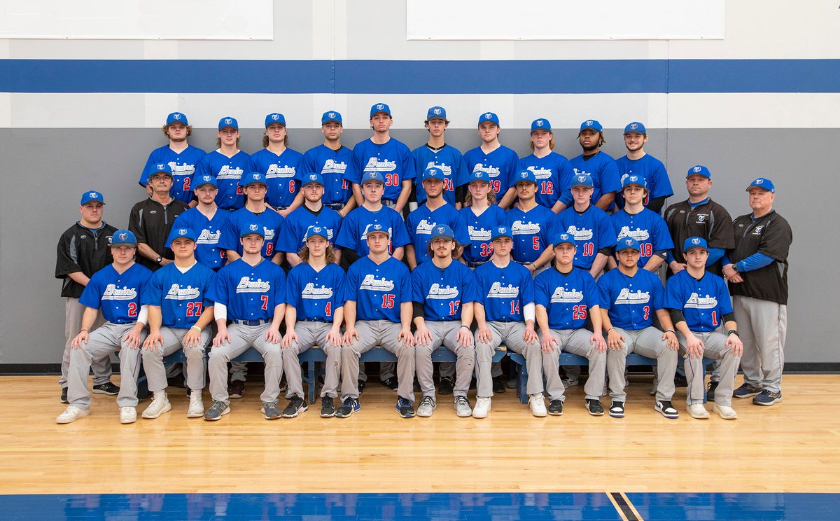 KelloggBruins's tweet photo. ⚾️Baseball Final⚾️

From last night: 
KCC - 19
Macomb - 8

@BaseballKellogg put up 19 runs on 17 hits including 4 homeruns in the victory. #BruCru 

Chase Kemp 5-5, HR, 3RBI
Hilario DeLaPaz 3-4, 4RBI
RJ Sherwood 2-4, HR, 2 RBI
Kaleb Farnham 2-2, HR
Parker Wilson 1-1, HR, 3RBI https://t.co/ehlUlrImen