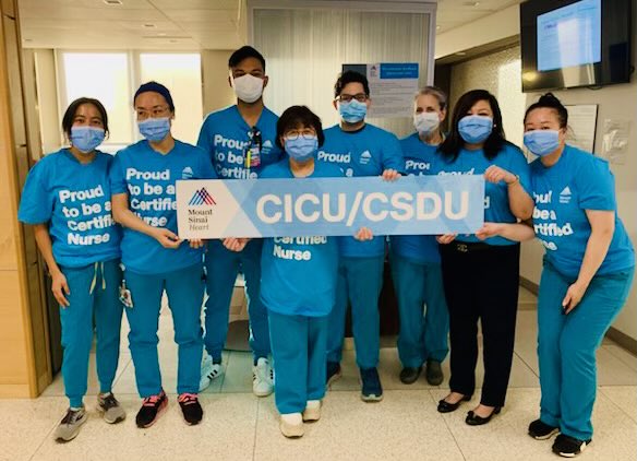 #MSHeart ‘s finest !  #CertifiedRN team in #CICU/CSDU #heartofthematter !!! ⁦<a href="/BethOliverVP/">Beth Oliver</a>⁩