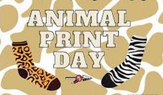 YPSchool9 on Twitter: "It’s Animal Print Day for #spiritweek here at School 9! Please remember ...