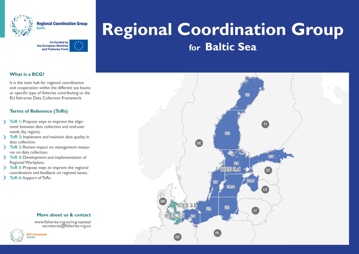 Fisheries Regional Coordination Groups (RCGs) tweet media
