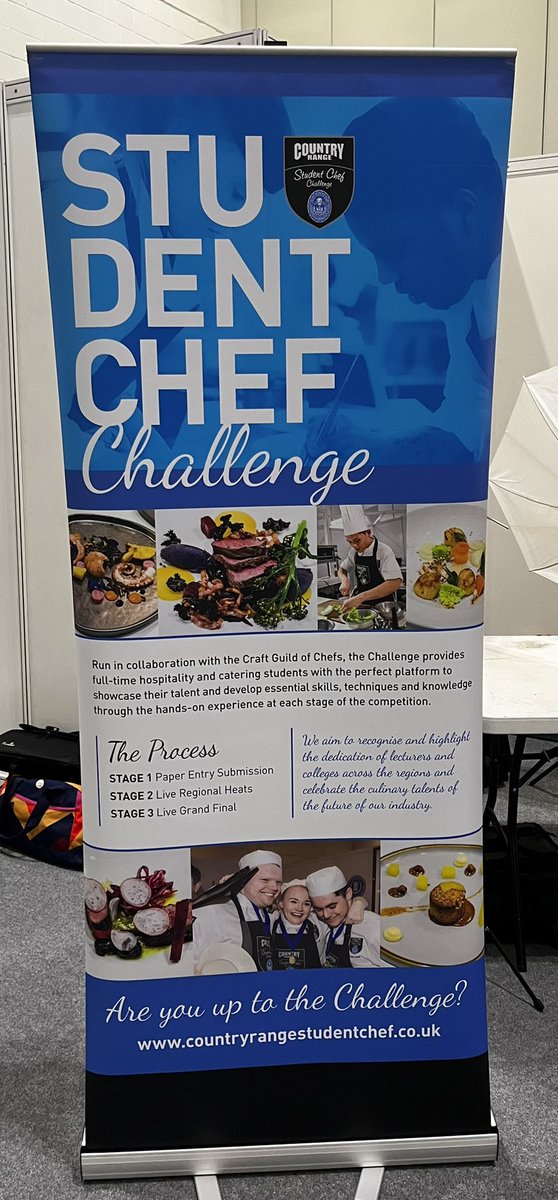 countryrangeuk's tweet photo. And we are off!! Good luck to all of the teams competing in todays Country Range Student Chef Final at the HRC show in London! #ambition #teamwork #youngchef #future #futureoffood @Craft_Guild #londonexcel https://t.co/1ok8HbRsVn