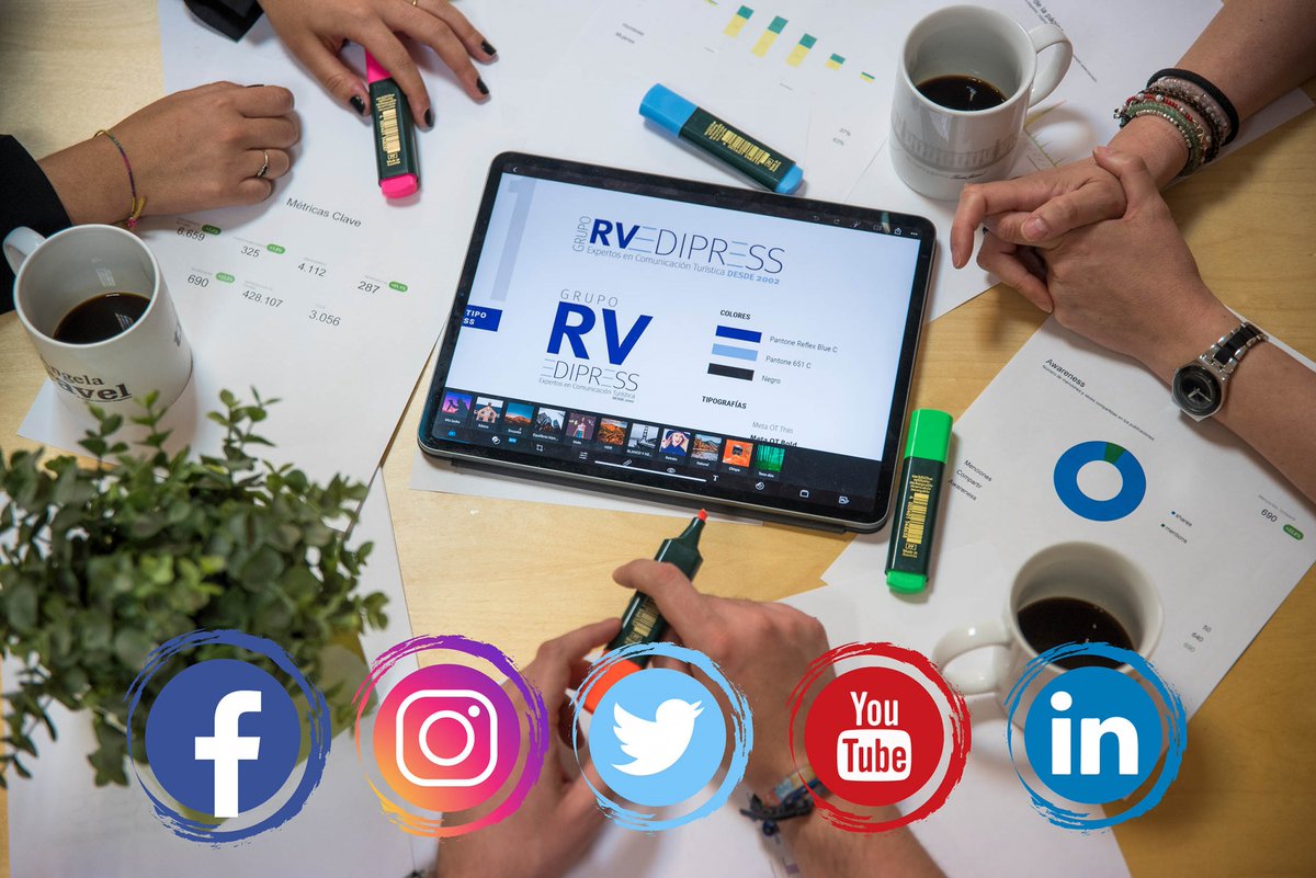 RVEDIPRESS's tweet photo. Dentro de la comunicación, #RVEdipress trabajamos en diversas áreas como son:
🔹Comunicación 360º y corporativa
🔹Social Media
🔹RRPP y eventos
🔹Marketing aplicado a medios
🔹Fotografía
🔹Diseño
¿Te gustaría conocernos? 👉 https://t.co/JQuKH3aUKQ https://t.co/xiXmiv1FMR