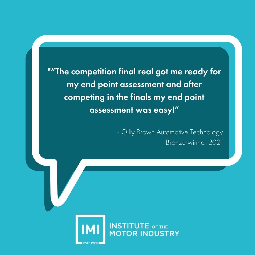 IMICareers's tweet photo. Hear what some of our previous Champions have to say about their experience taking part in the IMI Skills Competitions 🤔🏆
https://t.co/Kad6qmku5i
#IMIskillsCompetitions #SkillAuto #automtive #competition #WSUK https://t.co/jj2ZIhENxc
