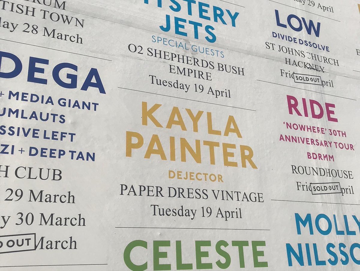 Dejector (@iamdejector) on Twitter photo In the small print on the <a href="/EatYourOwnEars/">Eat Your Own Ears</a> billboard and I am GASSED - ticket link in my bio for 29th April supporting <a href="/KaylaPainter/">Kayla Painter 💜🌎</a> In the small print on the <a href="/EatYourOwnEars/">Eat Your Own Ears</a> billboard and I am GASSED - ticket link in my bio for 29th April supporting <a href="/KaylaPainter/">Kayla Painter 💜🌎</a>