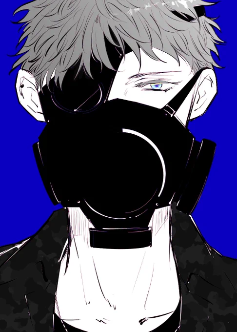 一度は見たいハマ×ガスマスク 