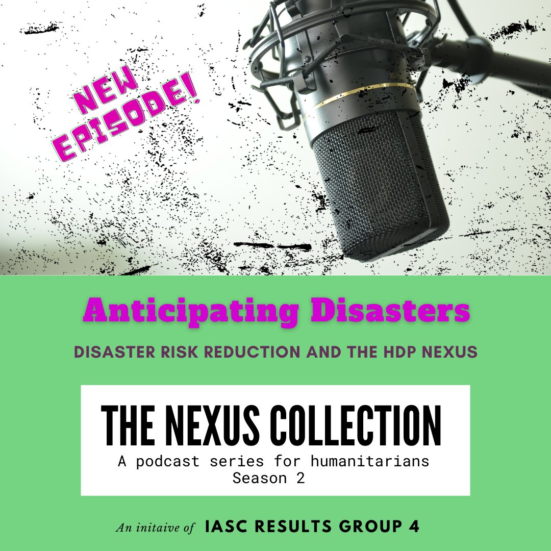 Fascinating <a href="/iascch/">Inter-Agency Standing Committee (IASC)</a> #NexusCollection session on anticipating disasters - a nexus approach focused on national actors

Join moderator <a href="/niajaman/">Mark Segun Eddo</a> with:
<a href="/VahagnTovm/">Tigran Tovmasyan</a> <a href="/UNICEF/">UNICEF</a> 
Jyothi Bylappa Maralenahalli <a href="/UNDRR/">UNDRR</a>
<a href="/AmbundoArnold/">Arnold Ambundo</a> <a href="/UNmigration/">IOM - UN Migration 🇺🇳</a>  
<a href="/ChidoNyaruwata/">Chido Nyaruwata</a> 

📢soundcloud.com/user-692555255…