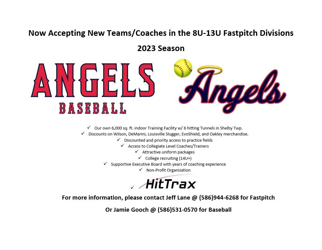 AB_Angels1's tweet photo. Looking for a few teams, if you’re interested in starting a team or bring your existing team over please contact us!! https://t.co/CBvub4DNQu