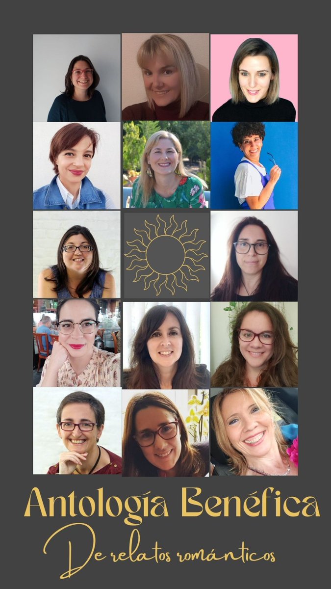 marianviladrich's tweet photo. Pues aquí tenéis a las autoras con las que participo en la Antología benéfica: @Olivia_Ness_, @AndreaNusan, Kelly Eirine, @natscritora, @CALISTASWEET8, @EstelaEncantada, @GaiaTempesta, @MiaMartinR, Mónica Gallart, @MairaVarea, @martaljnb, Anne Arrieta y @Carmen_R_Dona.
🥰🥰🥰 https://t.co/tX4g4RBNiz