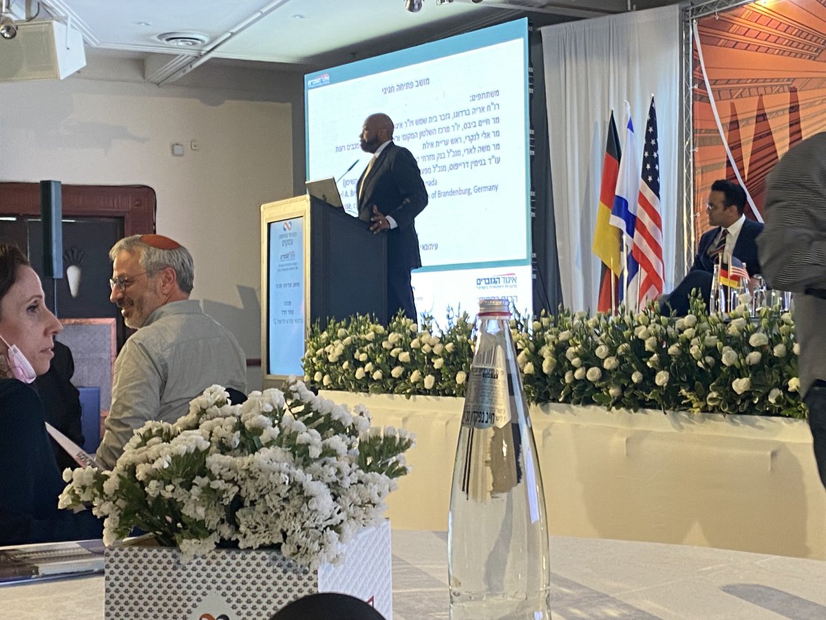 MikeBryant_MPA's tweet photo. Enjoyed sharing the stage with Israeli Government Leaders &amp; Bank Officials at the Israel Financial Officers Conference ⁦@GFOA⁩ ⁦@ChrisGFOA⁩ ⁦@MeckCounty⁩ https://t.co/9Wld9VPui2