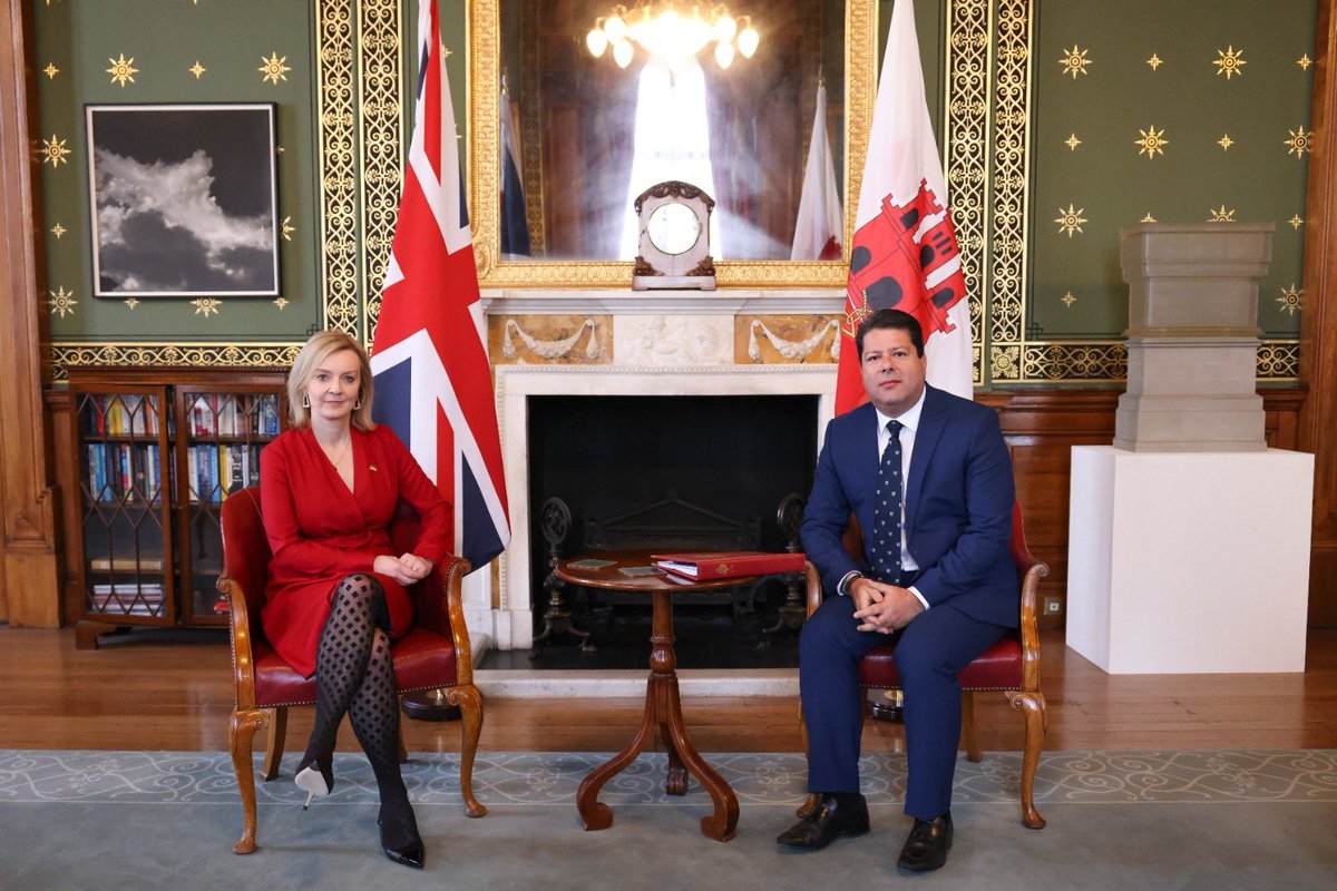Met Gibraltar 🇬🇮 Chief Minister <a href="/FabianPicardo/">Fabian Picardo</a>
👉 We're working together to agree treaty with EU to secure prosperity of Gibraltar and the region. 
👉 We will not compromise on sovereignty.
👉 Welcome Gibraltar’s seizure of Dmitry Pumpyansky’s super yacht following UK sanctions.