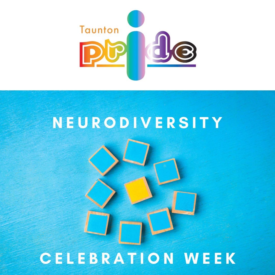 It’s #neurodiversitycelebrationweek Neurodiversity Celebration Week is a worldwide initiative that challenges stereotypes & misconceptions about neurological differences.#neurodiversity #taunton #somerset #tauntonliveandpride
