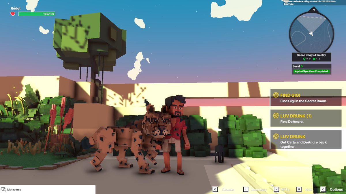 redoterr's tweet photo. @TheSandboxGame I just participated in the daily #SandboxAlphaS2Contest for a chance to earn up to 1,000 $SAND! Starting March 21 - Find Martha in the Snoop Dogg Mansion. Check out my screenshot below!
👇 #SandboxAlphaS2 https://t.co/GKbO7zGh5R
