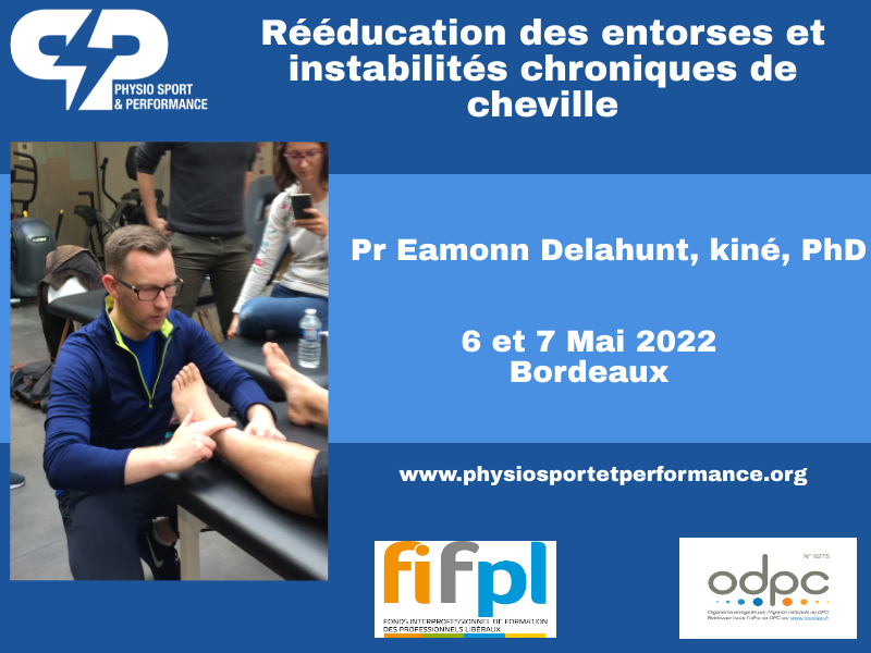 📢Formation Kinés 📢 @EamonnDelahunt sera prochainement #Bordeaux pour une formation exceptionnelle sur les entorses et instabilités chroniques de cheville 🤩 #Fifpl #DPC ➡️physiosportetperformance.org/eamonn-delahun…