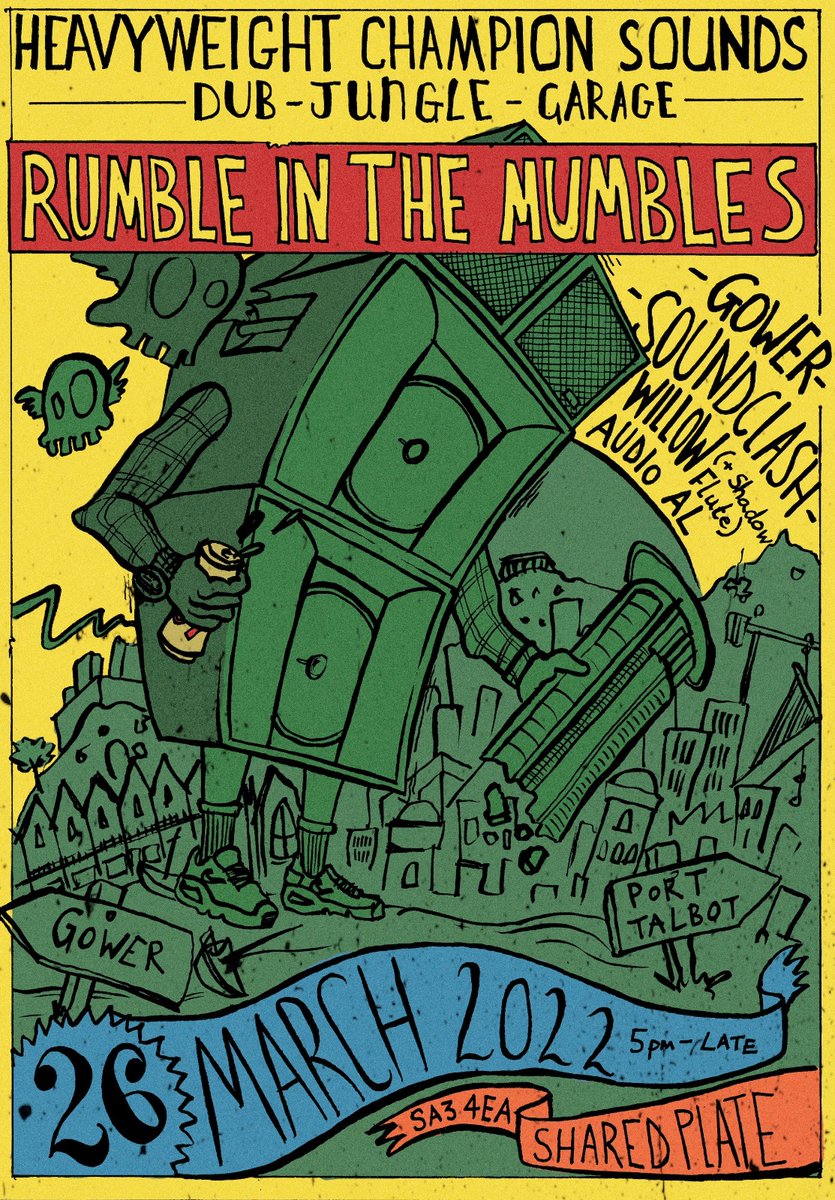 Getting ready to rumble this Saturday